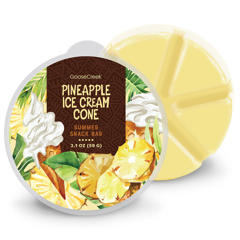 Pineapple Ice Cream Cone Wax Melt D1ZB